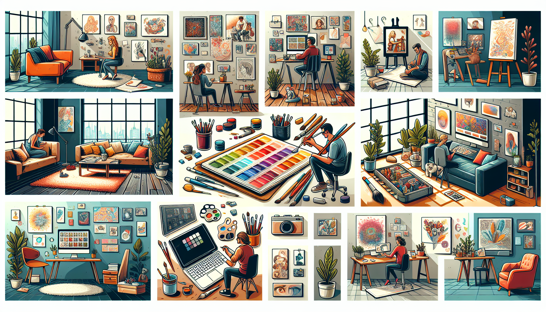 Creative Side Hustle Ideas for Artists and Designers