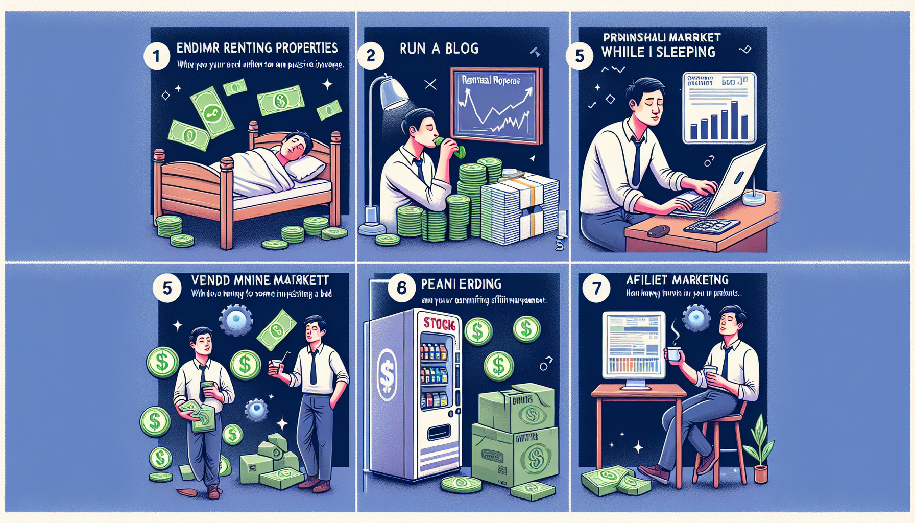 Passive Income Ideas: 7 Ways to Earn While You Sleep