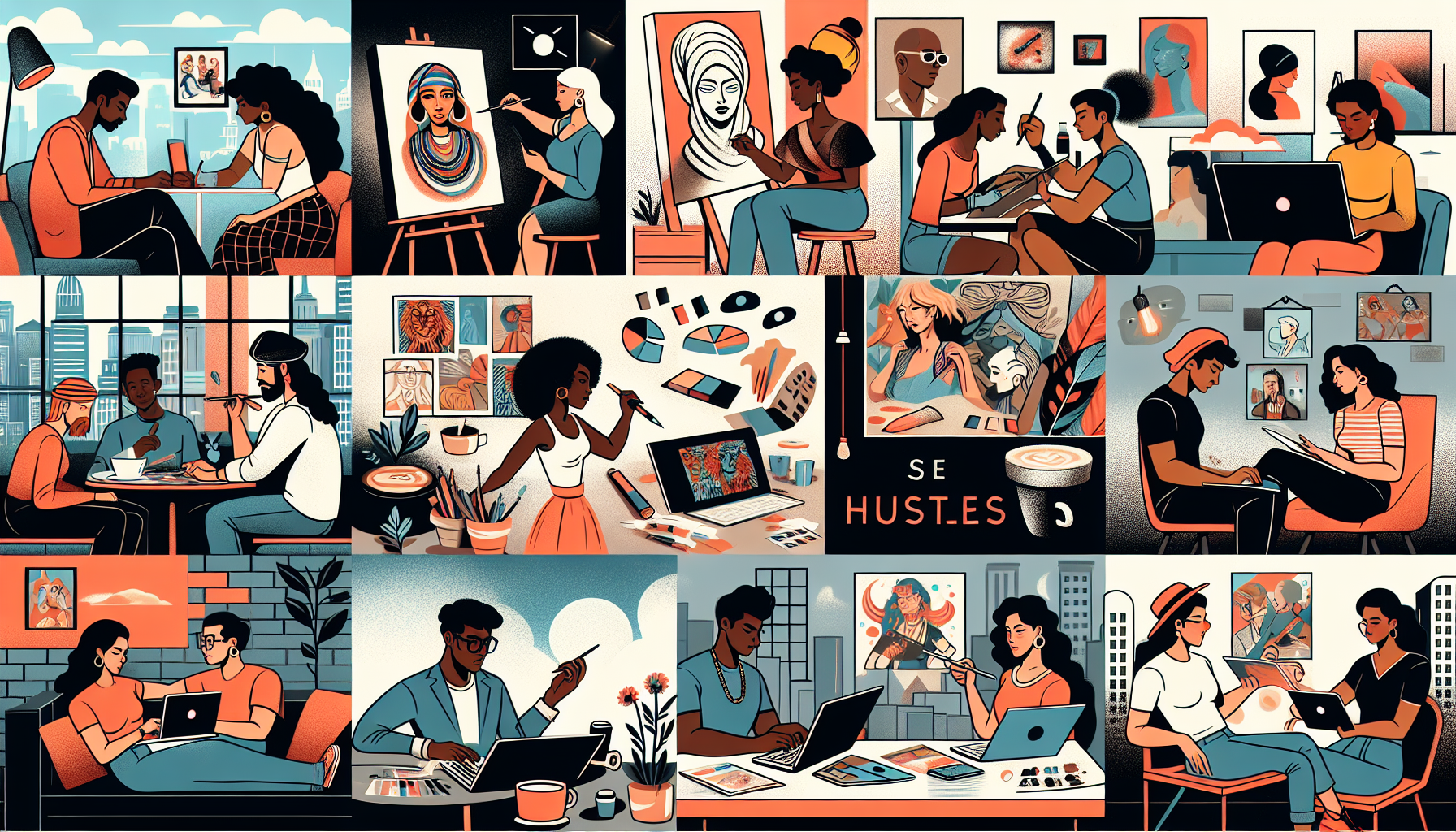 Creative Side Hustle Ideas for Artists and Designers