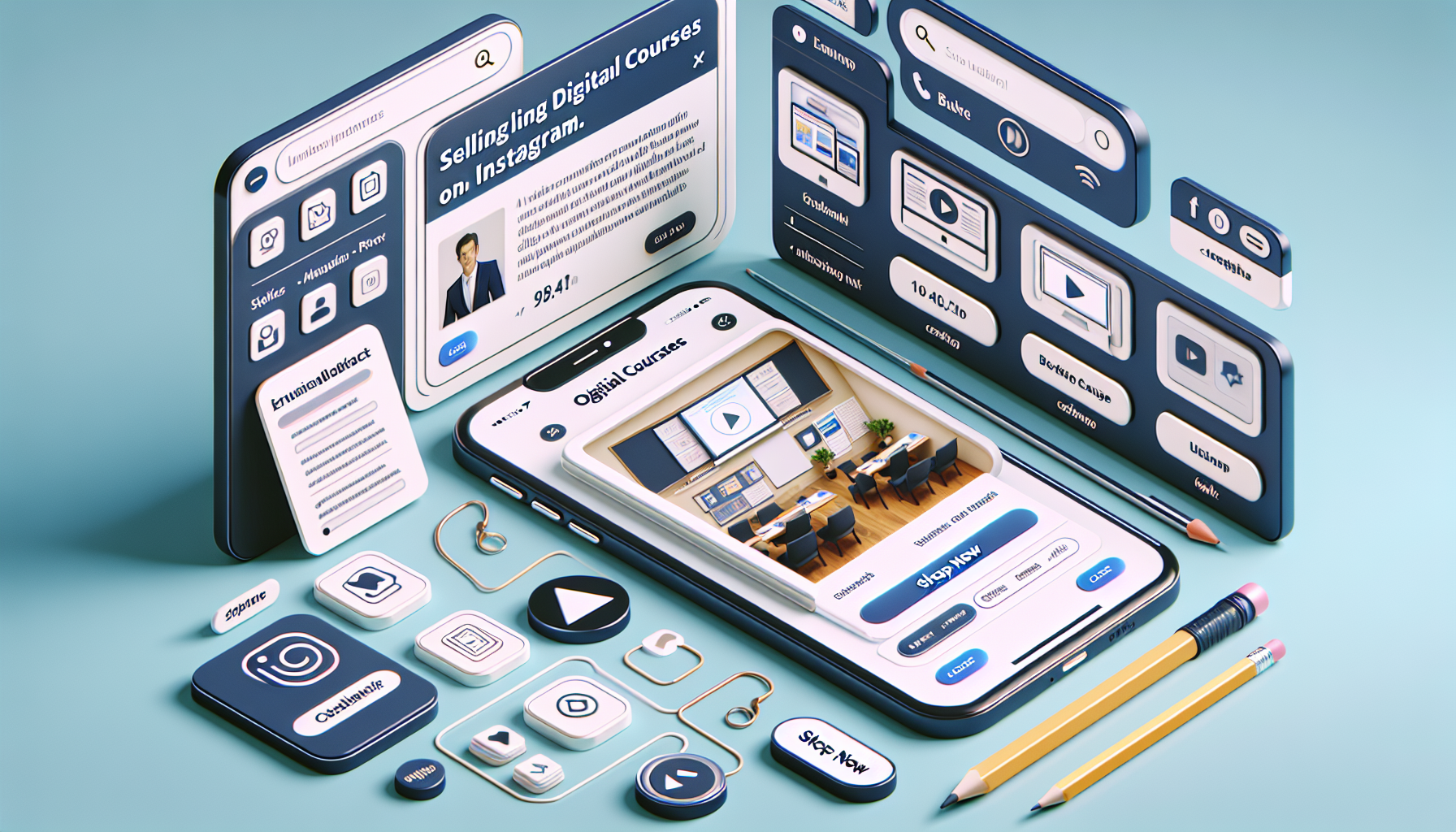 Challenges and Misconceptions in Selling Courses on Instagram